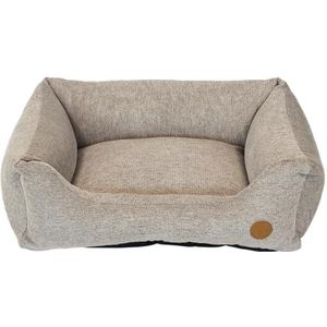 JACK AND VANILLA, Hondenkussen, model Riga Sofa, kleur beige, maat M, 80 x 60 x 25 cm