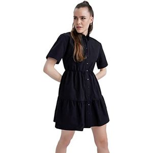 DeFacto Robe pour femme, Noir, 44