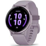 Garmin Vívoactive 5 GPS-smartwatch voor sport en gezondheid, metallic orchidee met paarse armband