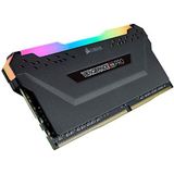 Corsair Vengeance RGB Pro 8GB (1x8GB) DDR4 3200 (PC4-25600) C16 geoptimaliseerd voor AMD Ryzen - zwart CMW8GX4M1Z3200C16
