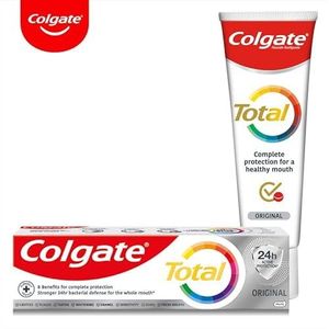 Colgate Total Prevention active Original Dentifrice | 6 unités de 3 pâtes de 20 ml | Combat les causes principales* des problèmes de santé bucco-dentaire | Protection antibactérienne 24h