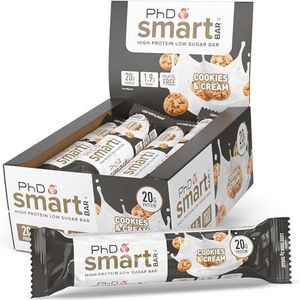 PhD Nutrition Smart Bar Protein Chocolade, wit, 12 x 64 g, 31% eiwit