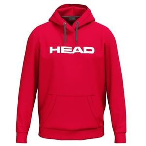 HEAD Head Club Original Hoodie Heren T-shirt (1 stuk), Rood, L