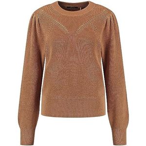 Taifun 972951-19520 dames sweatshirt, Warm bruin