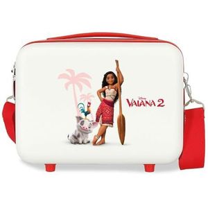 Joumma Disney Vaiana and Friends-halsketting, aanpasbaar, wit, 29 x 21 x 15 cm, stijf ABS, 9,14 l, 0,8 kg, wit, universele maat, aanpasbaar, Wit., Aanpasbaar