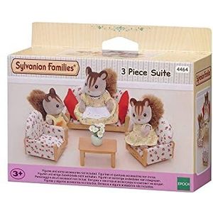 Sylvanian Families - 4464 - De bank, 2 fauteuils en salontafel 2922