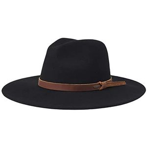 BRIXTON Field Proper hoed uniseks cowboyhoed, zwart.