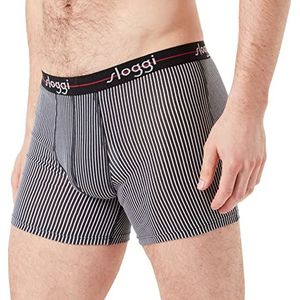 Sloggi Sloggi Men Start C2p Box Shorts voor heren (1 stuk), Rood - Donkere jumpsuit