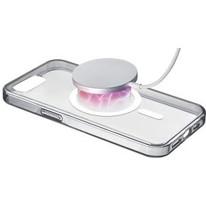 cellularline CLEAR MAG Coque rigide transparente compatible avec iPhone 16E, ultra résistant, cadre en caoutchouc, anti-jaunissement, protection certifiée MilitaryTest, compatible MagSafe®