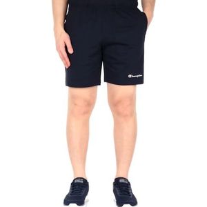 Champion Legacy Authentic Pants Pro-Jersey Bermuda Shorts voor heren, Navy Blauw