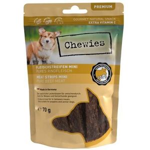 mini hondensnoepjes 100% rundvlees 70g hondensnacks kleine honden kauwbanden aan de lucht gedroogd kauwbanden graanvrij anti-allergeen rundvlees gedroogd hondenvlees