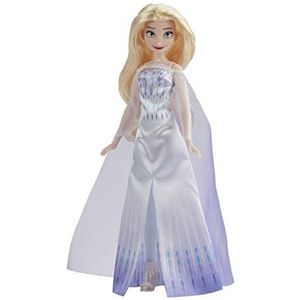 Disney Frozen 2 pop Disney prinses Elsa in koninginnenoutfit, 27 cm