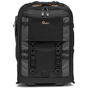 Lowepro Pro Trekker RLX 450 AW II, Zaino Convertible Trolley voor fotocamera, Tessuto Riciclato, Laptop/Tablet da 15 inch, Rotelle Resistenti, Custodia per Fotocamera Mirrorless/DSLR, Nero/Grigio