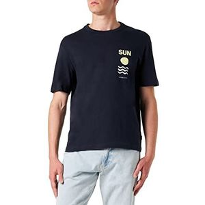 s.Oliver T-shirt met korte mouwen T-shirt met korte mouwen voor heren, Blauw