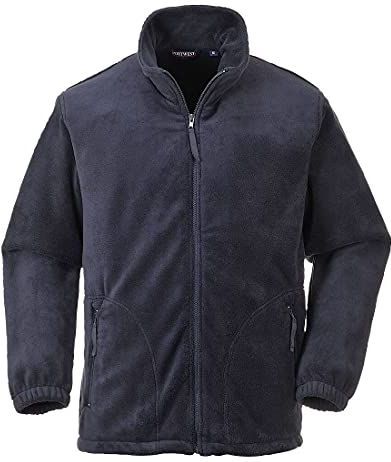 Portwest Aran heren fleece, kleur: marineblauw, maat: XL, F205NARXL
