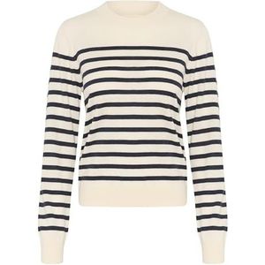 Part Two Jaylynpw Vrouwelijke Relaxed Fit Lange Mouwen Trui Dames, Night Skye Stripe