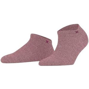 Burlington Soho Vibes dames sokken ademend duurzaam biologisch katoen lage sokken versterkt zacht op de huid platte teennaad één maat cadeau-idee 1 paar, Roze (Powder Pink 8684) nieuw -