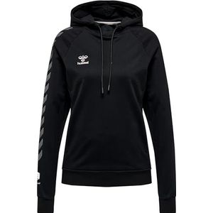 hummel Hmlmove dames hoodie Grid Cotton, zwart., M