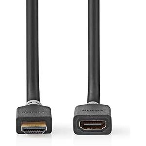 NEDIS High Speed HDMI-kabel met ethernet | HDMI™-connector | HDMI™ bus | 8K @60Hz | eARC | 48Gbps | 2,00 m | rond