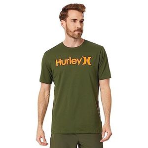 Hurley Evd WSH O&o Solid SS T-Shirt Homme, Charbon Fougère, M
