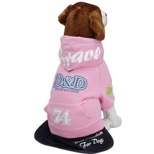 Europet Bernina D&D Bravedog hondenjas, maat XL, 40 x 56 x 36 cm, roze