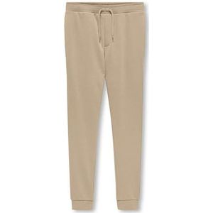 KIDS ONLY Koblassi Pantalon de survêtement slim SWT Noos pour garçon, White Pepper, 176