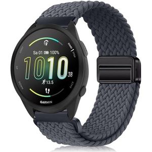 YealRed 20 mm nylon armband, compatibel met Garmin Forerunner 165/Forerunner 165 Music/Vivoactive 5/Venu Sq 2, sporthorlogebandje voor Garmin Vivomove Sport/Venu 2 Plus