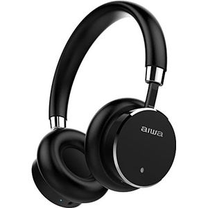 AIWA HSTBTN-800 Bluetooth on-ear hoofdtelefoon, Active Noise Cancelling, Black EU