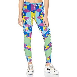 cosey - Neon Line leggings (eenheidsmaat) - met verschillende motieven, Neon Cubic Zirkonia