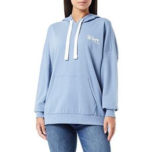 Tom Tailor Denim sweatshirt dames, 25900 - Soft Mid Blauw