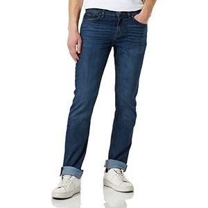 7 For All Mankind JSMS83L0 Jeans, Mid Blue, Regular Heren, Medium Blauw, One Size, middenblauw