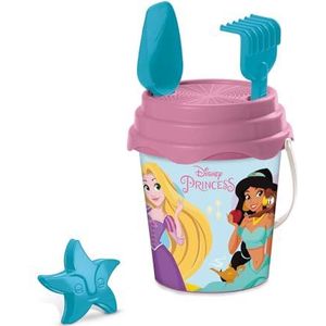 Mondo Toys Disney Princess Bucket Renew Toys strandset met emmer, harkschep, zeef, vorm, gieter inbegrepen, 28415