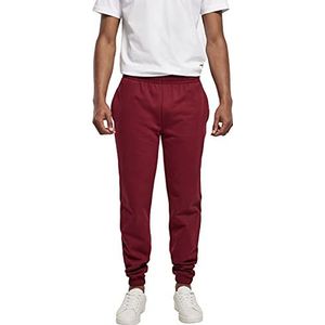 Build Your Brand Heren Basic joggingbroek in vele kleuren maten XS tot 7XL, Bordeaux