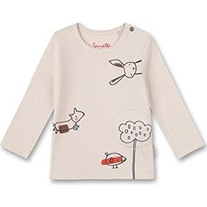 Sanetta Baby Meisjes T-shirt Crème, 80, Crème