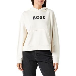 BOSS C_eshina Sweatshirt voor dames, Open wit.