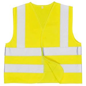 Portwest JN14YERL vest voor kinderen, hoge zichtbaarheid, maat L, geel