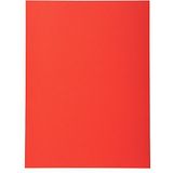 Exacompta - Ref. 420012E, pak van 100 Forever® semi-rigide mappen 170 g/m2, mappen 100% gerecycled en Blue Angel-gecertificeerd, afmetingen 24 x 32 cm voor A4-formaat, rode kleur