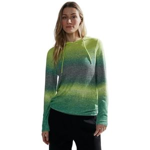 Cecil B320784 Hoodie voor dames, Sulphur Limoen