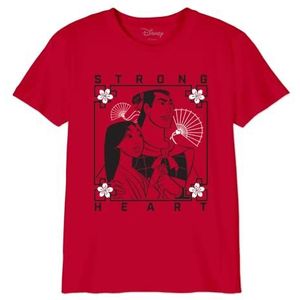 Disney Gidmulats001 T-shirt voor meisjes, 1 stuk, Rood