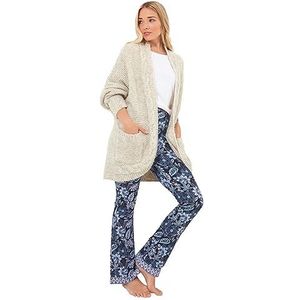 Joe Browns Sloe Joes Cardigan ample en tricot torsadé pour femme, oatmeal, S