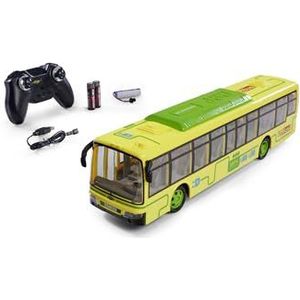 Carson 500404282 Electric City Bus 2,4 GHz 100% RTR - 100% rijklaar, speelgoedbus, speelgoedauto, op afstand bestuurbare auto, voor kinderen vanaf 8 jaar, rijduur ca. 60 minuten, kleurrijk