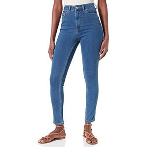 Jack & Jones Dames Jeans, Medium Blue Denim
