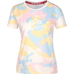 Alpha Industries Dames T-Shirt New Camo Basic