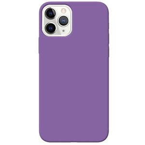 Fresnour Suitable for iPhone 11 Pro 5.8-inch Case, Bumper Cover, Transparent Scratch Resistant Back (Purple)