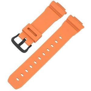 Tyogeephy Vervangende rubberen en TPU-hars horlogeband voor Casio G-Shock GBD-800 GBA-800 GMA-B800 810 GBD-800 GA-800 DW-6900/5610