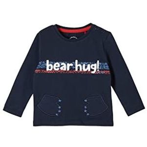 s.Oliver Baby Jongens Jersey T-shirt met beer motief, 5952, 62, 5952