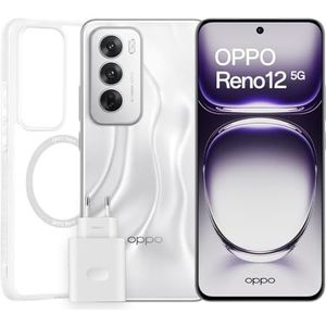 OPPO Reno12 Pro 5G Smartphone ontgrendeld met IA, 24 GB (12 GB + 12 GB) + 512 GB, 6,7 inch AMOLED 3D-display, 50 + 8 + 50 MP camera, Android, 4K video, 5000 mAh batterij, 80 W opladen, Nebula