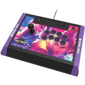 Hori PS5 Fighting Stick Alpha (Street Fighter VI) pour Playstation 5, PS4, PC - Licence officielle Sony et Capcom