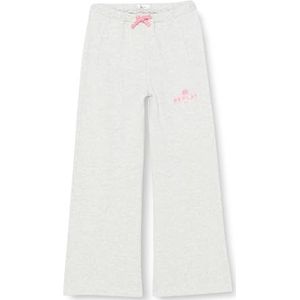 REPLAY Pantalon Décontracté pour Filles, Mélange gris M06, 16 ans