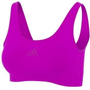 adidas Sport Active Seamless Micro Stretch damesbeha, Lila.